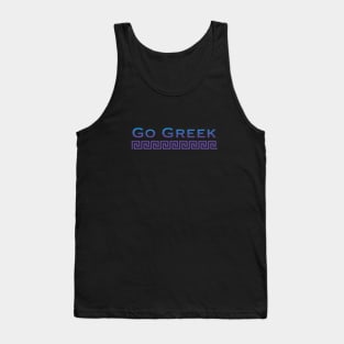 Go Greek 3 Tank Top